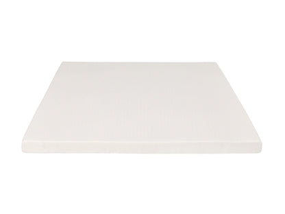 Pure Green Matratzenauflage aus Naturlatex, mit luxuriösem Bezug, mittlere Festigkeit, 7,6 cm, King-Size-Größe (GOLS-zertifiziertes Bio)