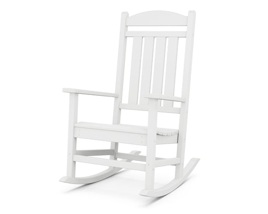 Polywood R100WH Presidential Rocking Chair, White