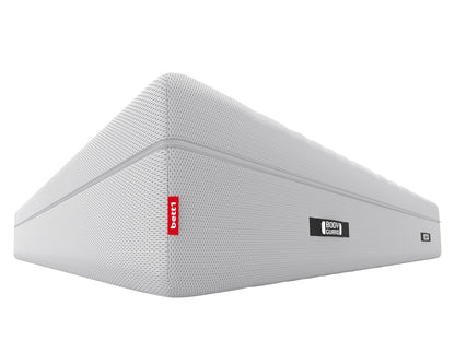 bett1 Bodyguard Boxspring Matratze 90x200 mit ca. 28 cm Matratzen-Höhe! (100% Vollschaum, 2in1 Liegehärten Mittelfest & Fester, Oeko-TEX 100, QXSchaum)