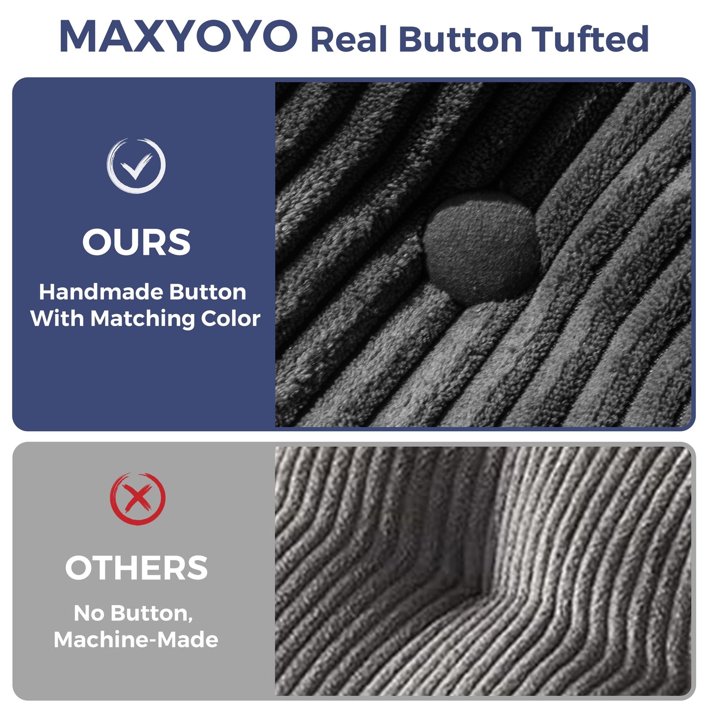 MAXYOYO Klappbares L-förmiges Schlafsofa mit Armlehne, faltbares Schlafsofa mit Kissen, tragbares ausklappbares Stuhlbett, bequemer Boden, Lounge für Wohnzimmer, Schlafzimmer