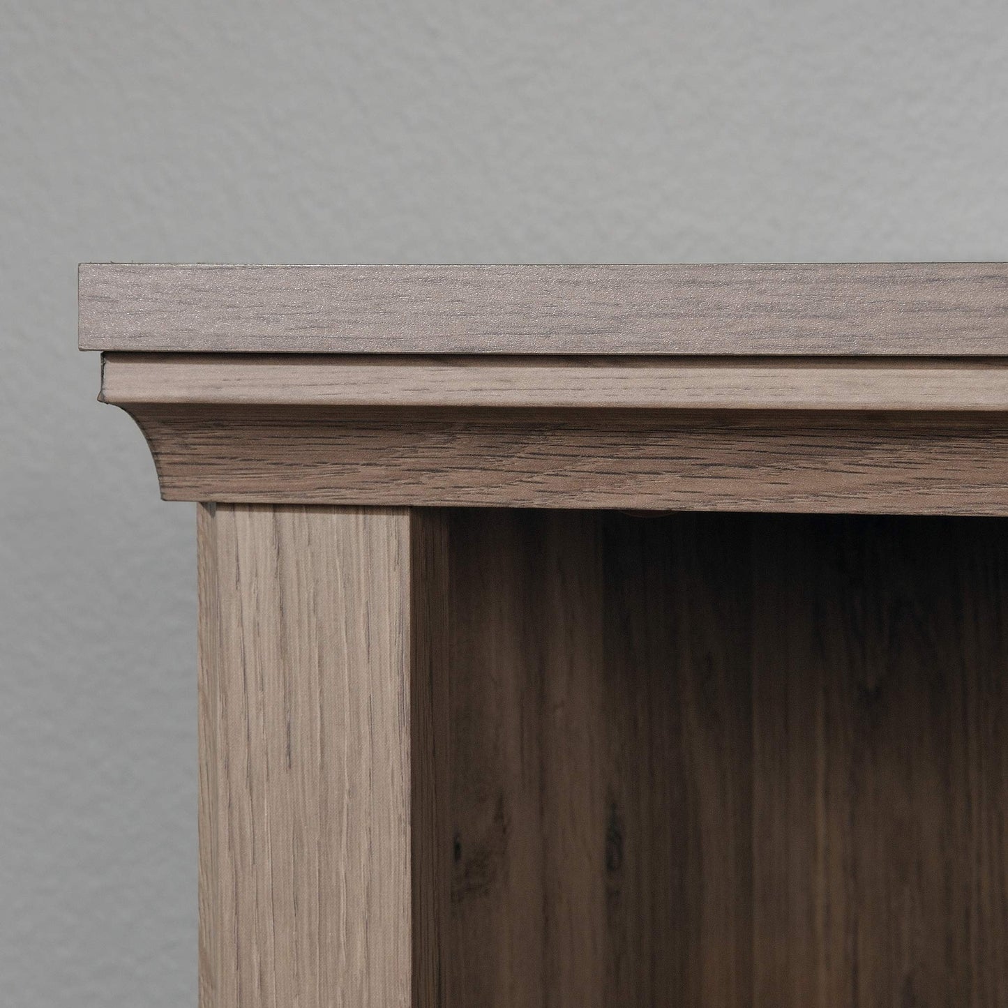 Sauder Bücherregal mit 3 Regalböden, Salzeichen-Finish